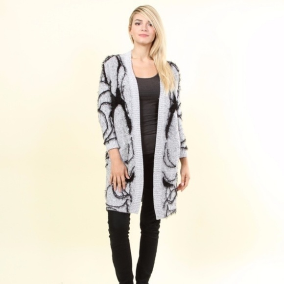 Chunky Knit Sweater Cardigan - Picture 3 of 3